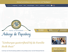 Tablet Screenshot of papenberg.nl